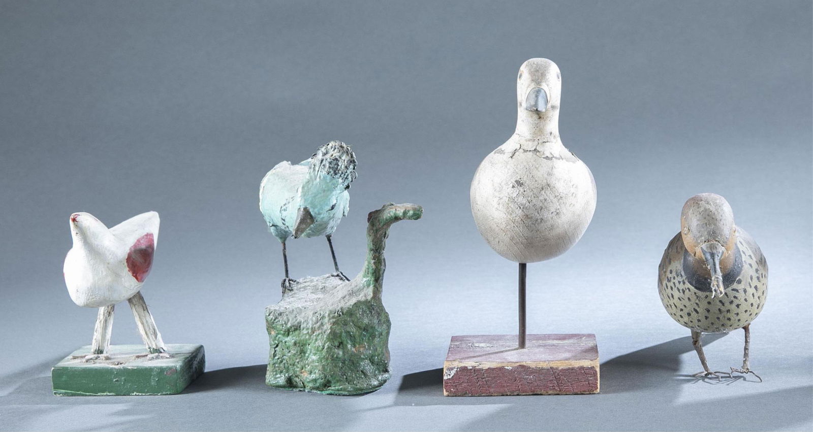 Four bird Decoys. (1 of 13)