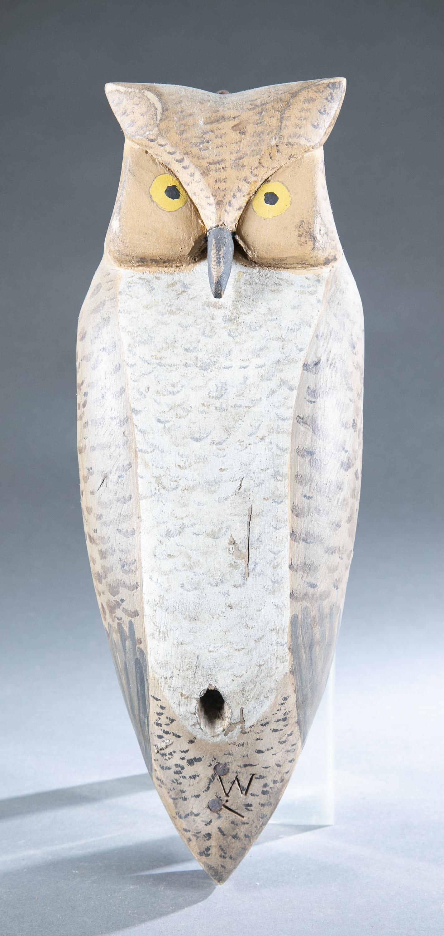 Jimmy Wright, Owl Decoy. (1 of 8)