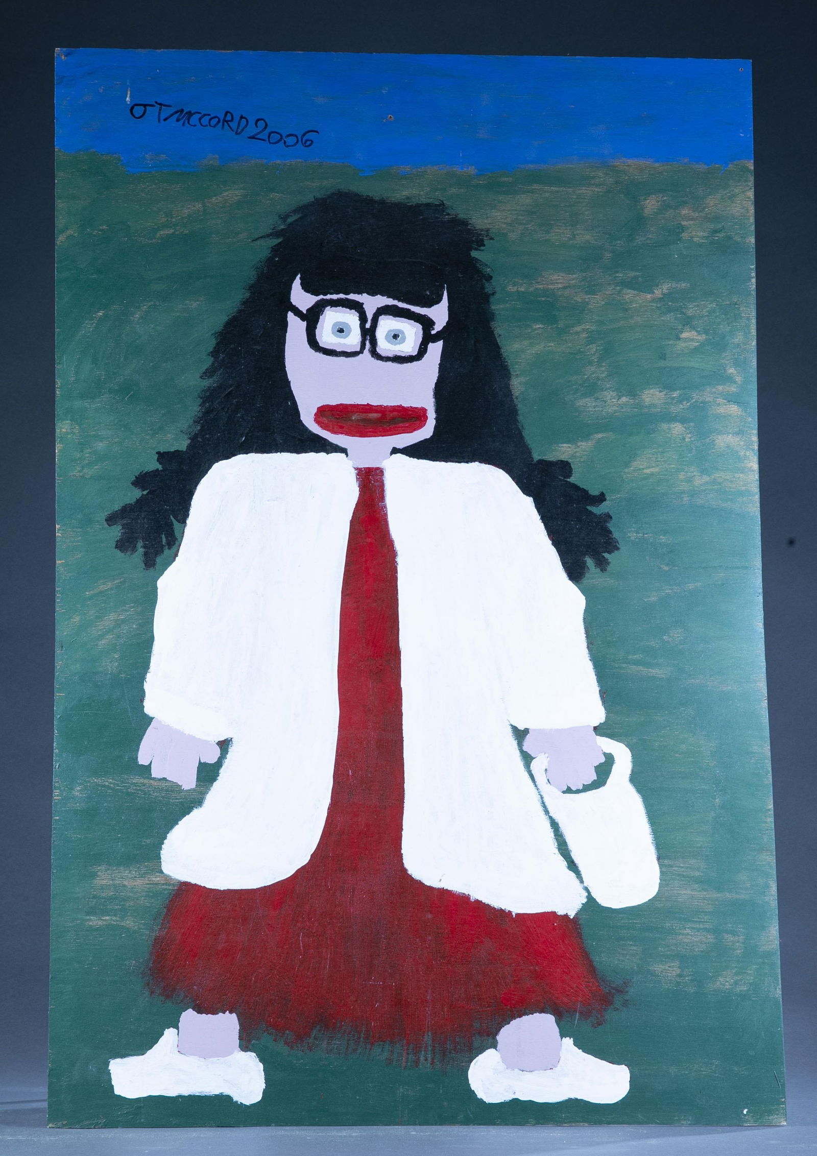 Jake McCord, Lady in a lab coat, 2006. (1 of 6)