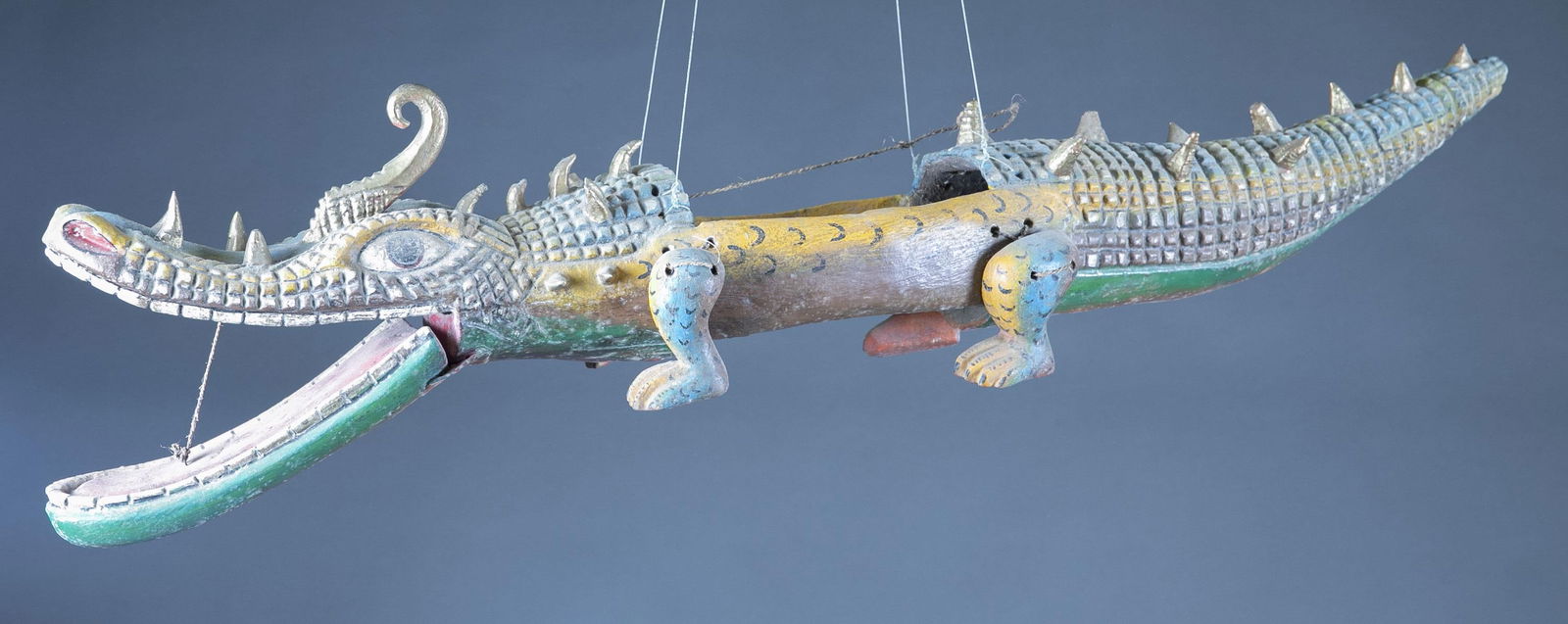 Alligator Body Mask, Mexico (1 of 2)