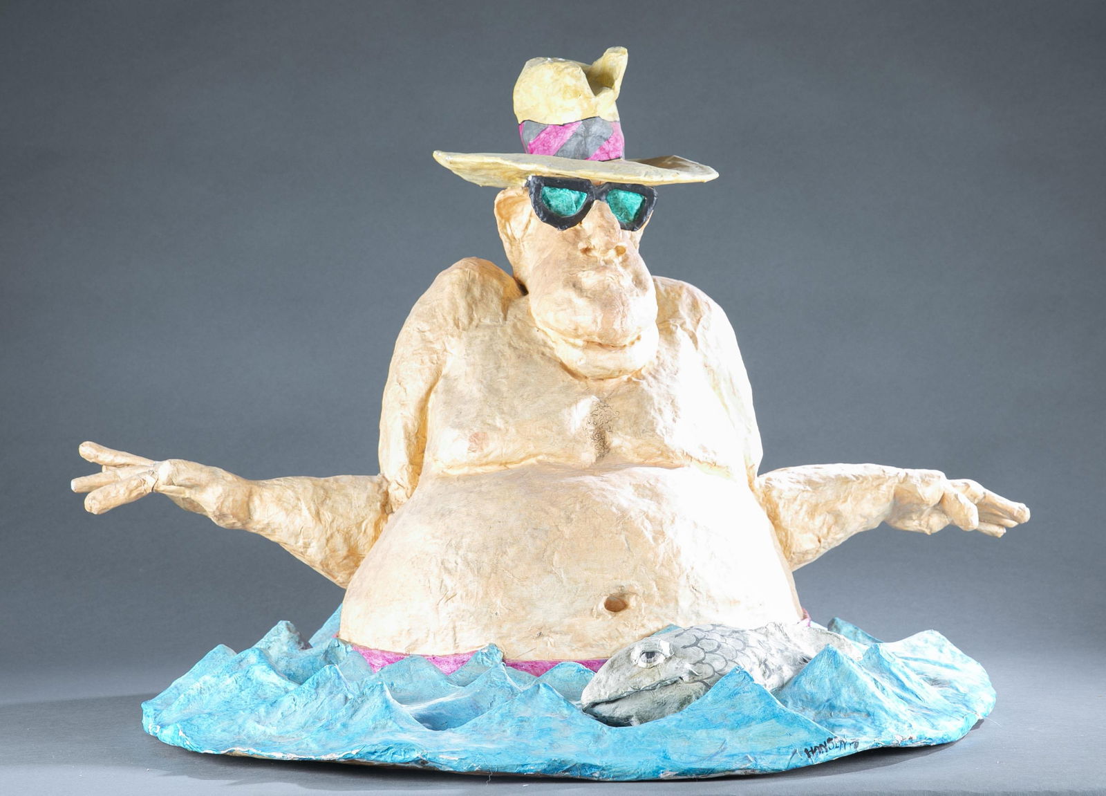 Stephen Hansen, "German at Positano swimming" (1 of 6)