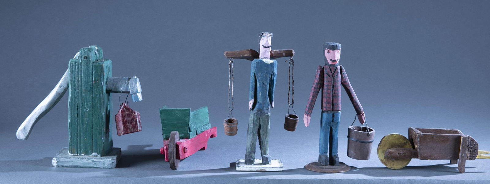 5 Emile Bluteau wood objects (1 of 11)