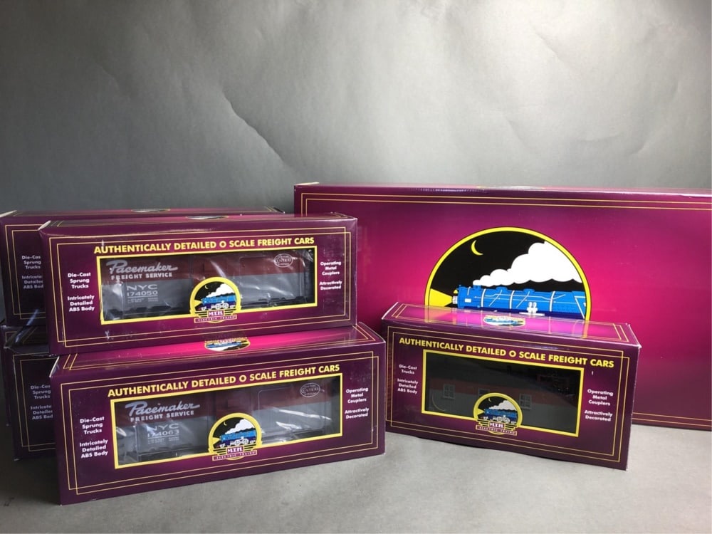 MTH O-scale NYC 7-piece set - 4-8-4 L-4b Mohawk St (1 of 20)