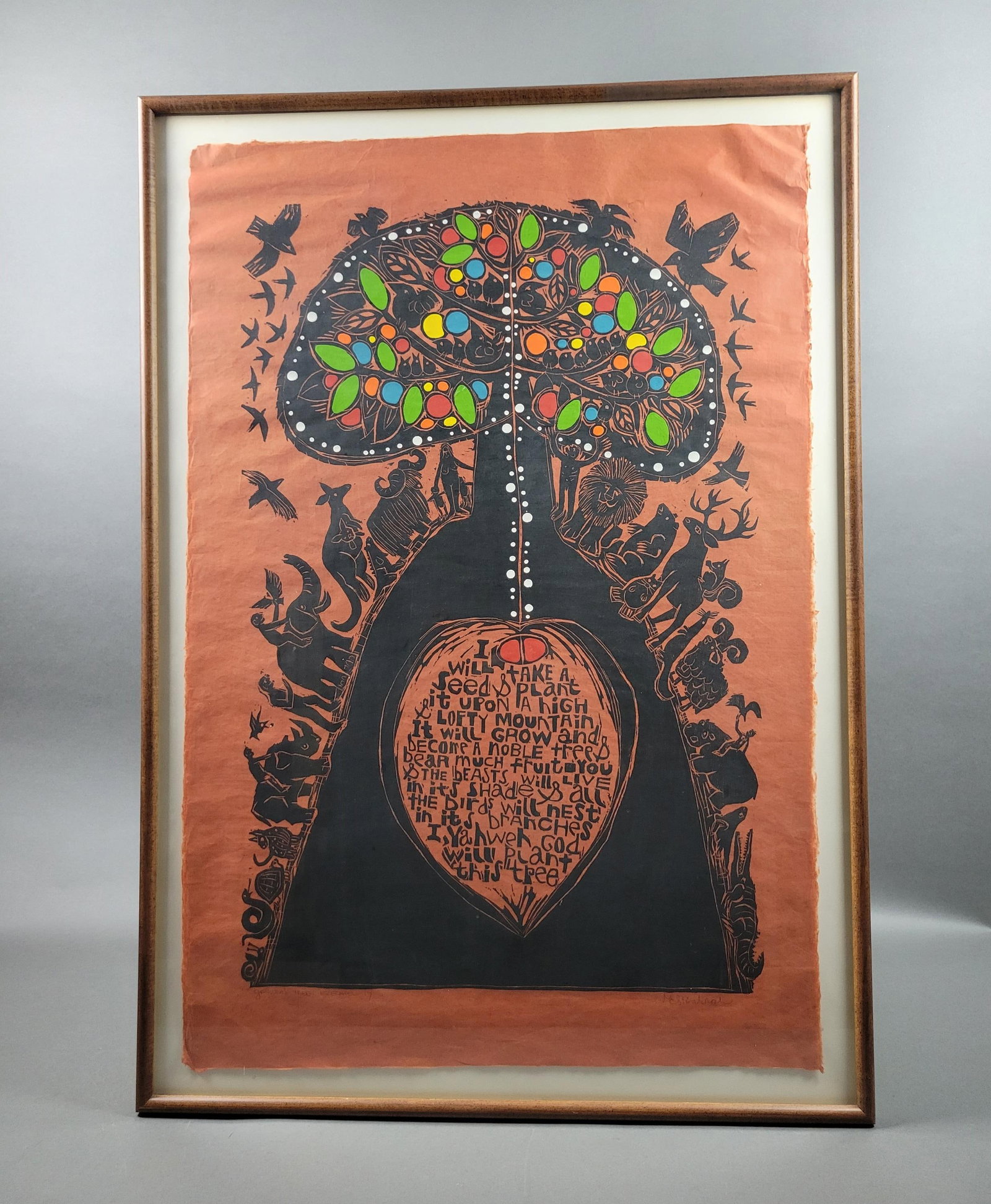 Meinrad Craighead, "Yahweh's Tree," c.1976. (1 of 3)
