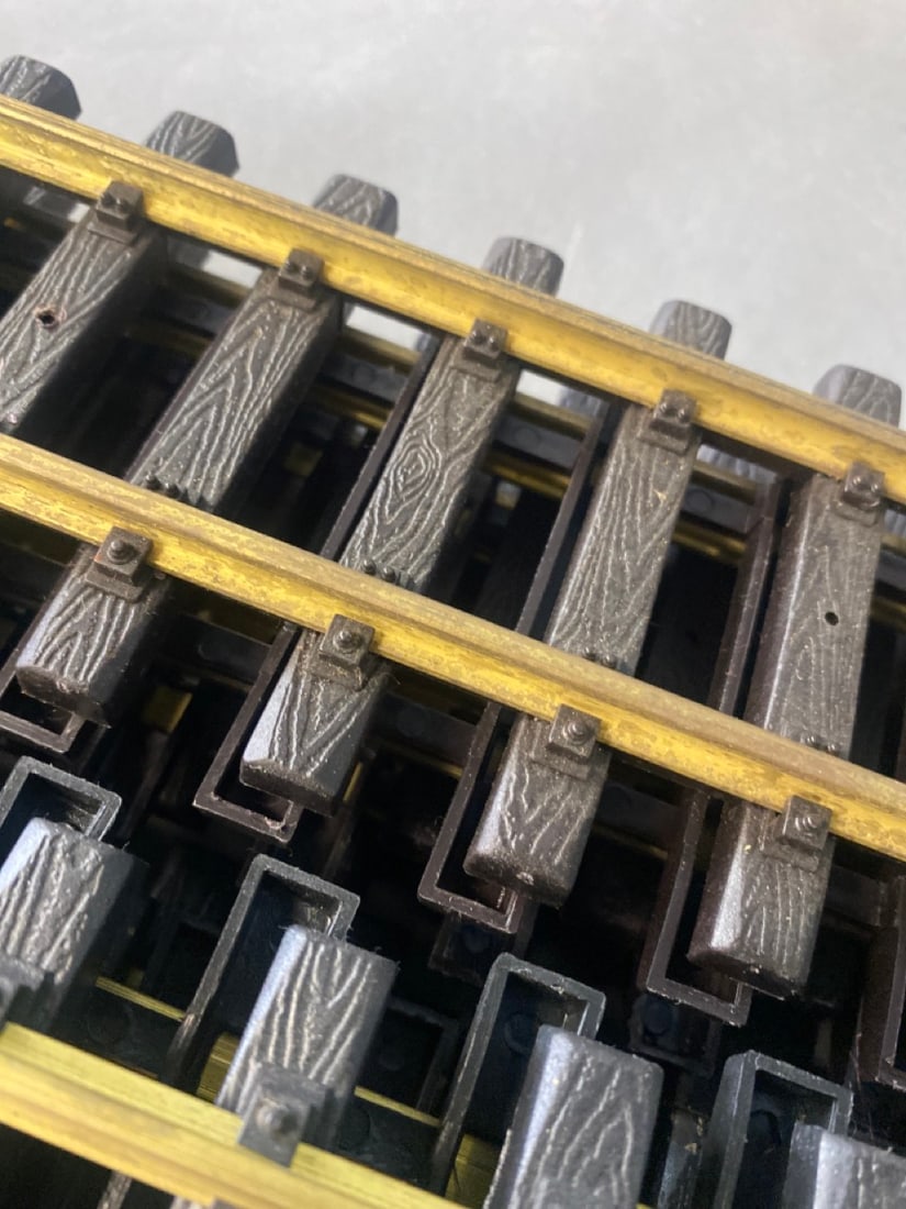 Aristo-Craft G-scale tracks  G Scale - 13 pieces of 60 inch long straight segments . A few show (1 of 8)