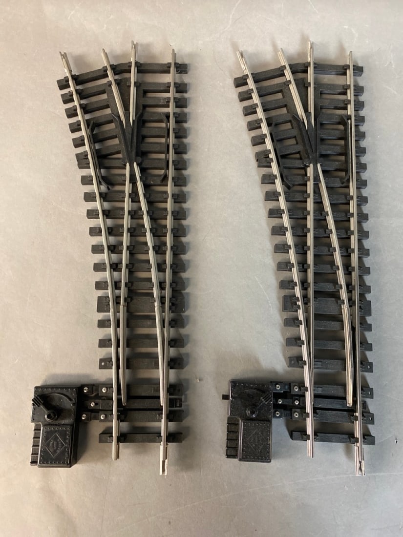 Aristo-Craft G-scale switches  G Scale - 2 19 inch right manual switches , 2 19 inch left manual (1 of 7)