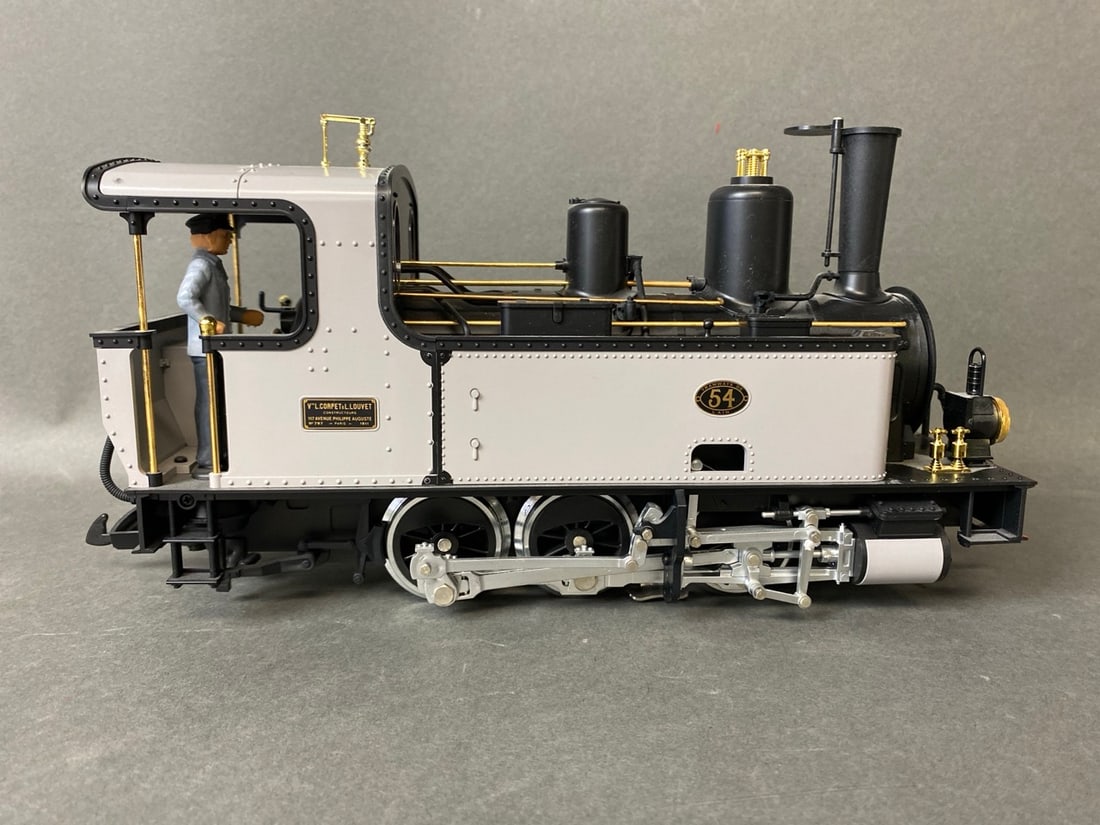 LGB trains G scale 0-6-0 Corpet-Louvet 303T Steam Locomotive - 21780 tested B/F; Car comes with (1 of 8)