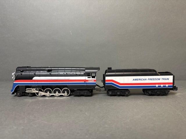 Mikes Train House/Rail King O-scale American Freedom - 4-8-4 Gs-4 Steam Engine, 40Õ Single Door (1 of 20)