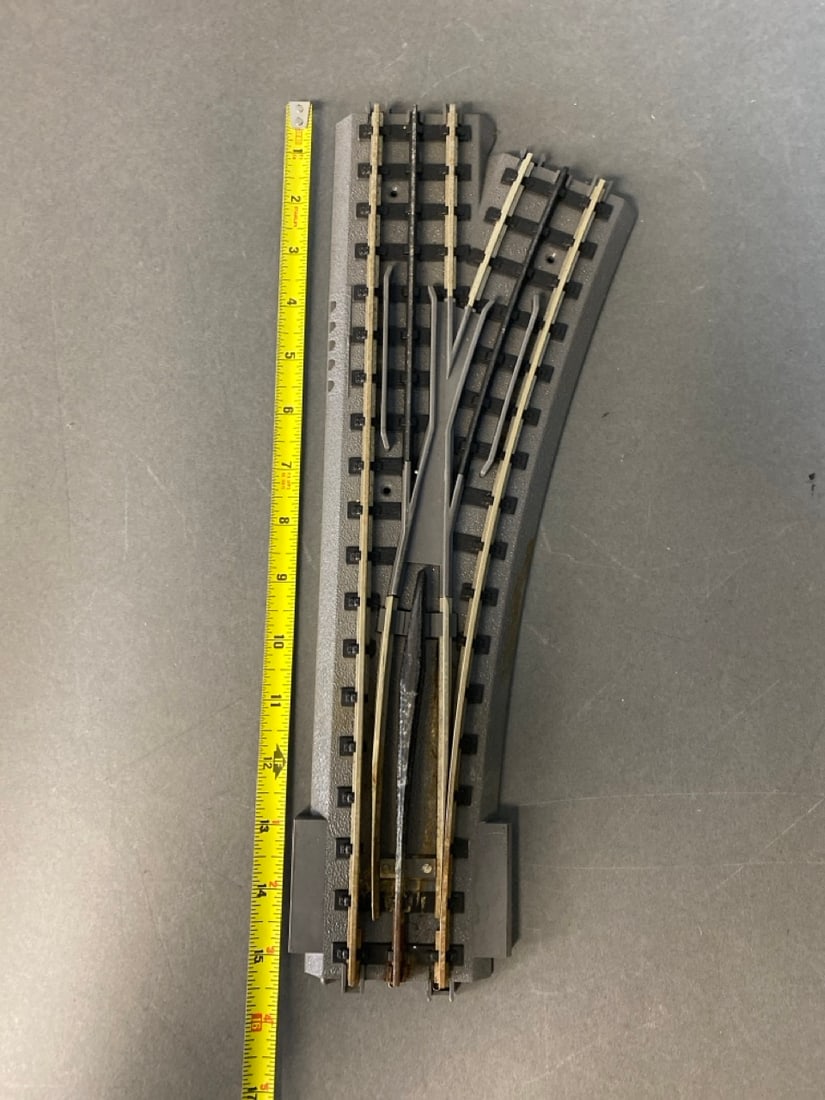 Mikes Train House O-scale RealTrax Operating switches, left and right hand . Used , condition varies (1 of 8)