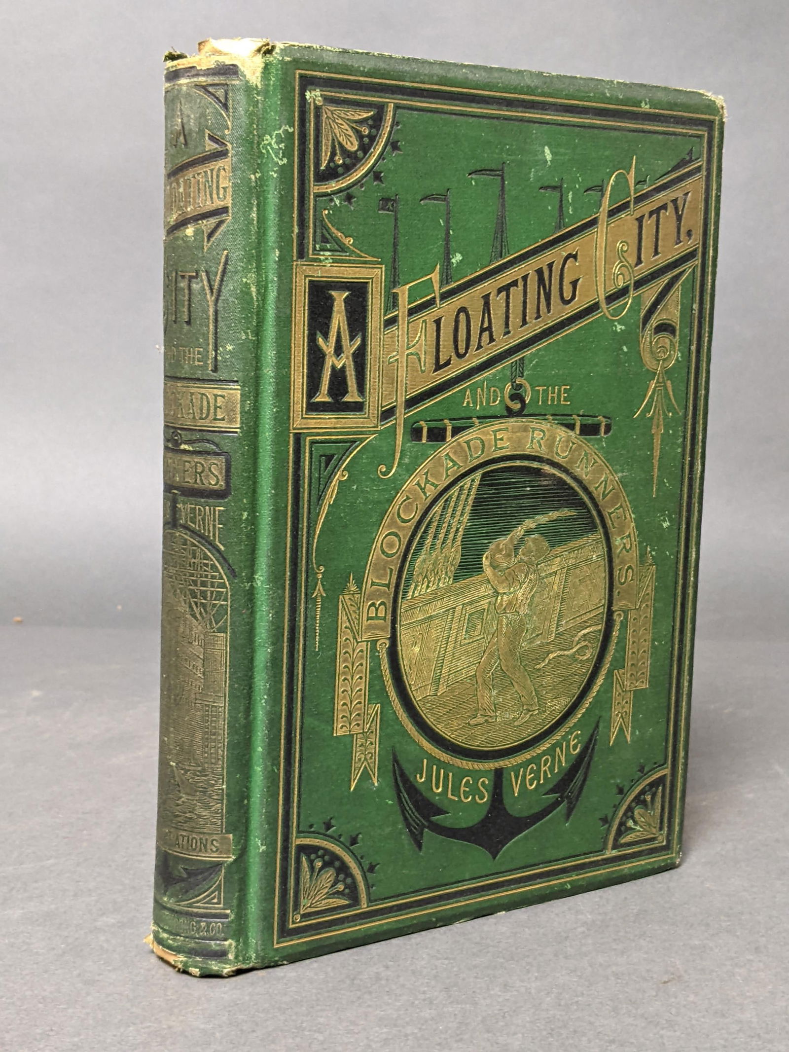 A Floating City, and the Blockade Runners. (1 of 1)