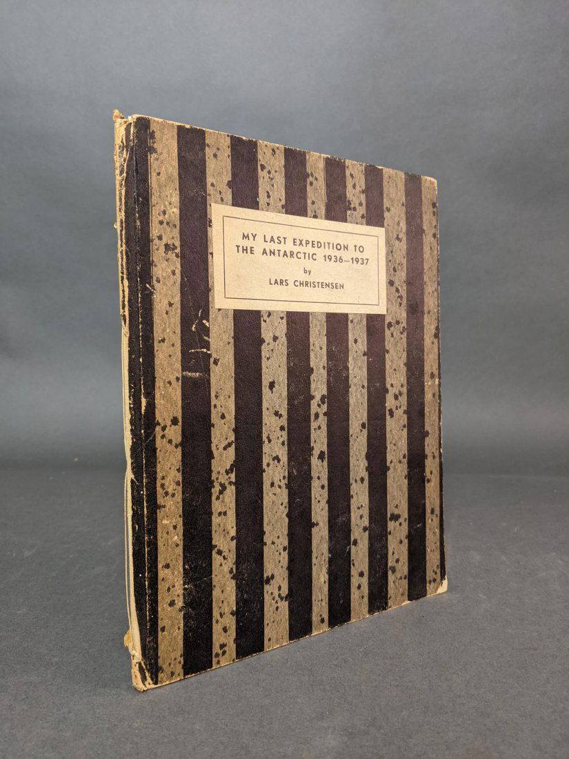 My Last Expedition to the Antarctic 1936-1937. Sgd (1 of 2)