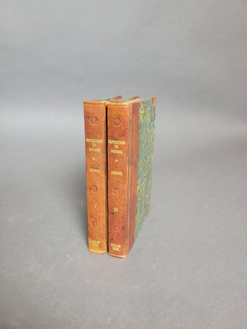 Expedition to Borneo of HMS Dido....: [Exploration] Keppel, Sir Henry. The Expedition to Borneo of HMS Dido for the Suppression of Piracy: with Extracts from the Journal of James Brooke of Sarawak. Chapman and Hall, London, 1846. 2 volume
