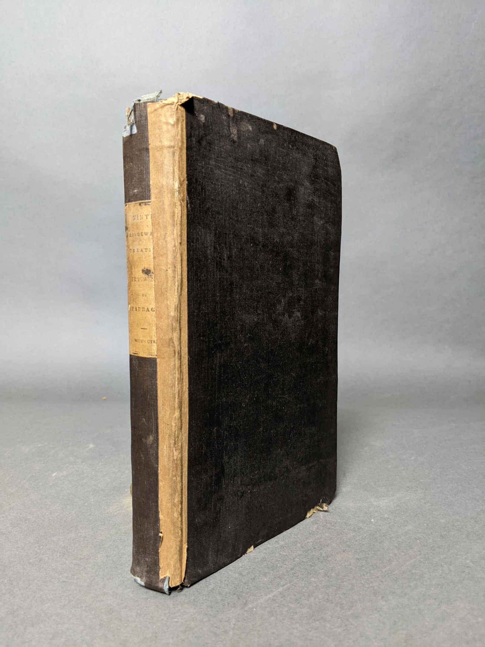 The Ninth Bridgewater Treatise. A Fragment. (1 of 2)