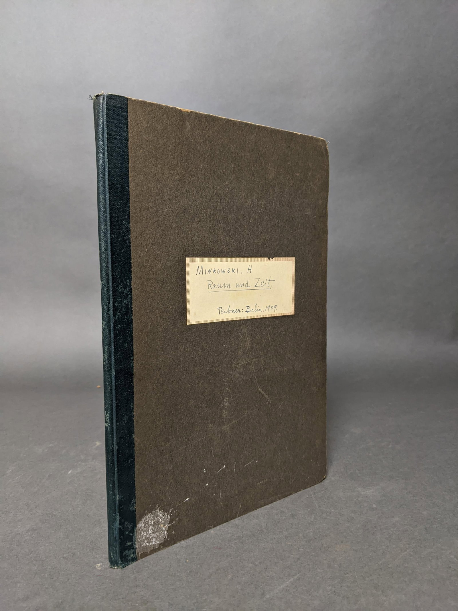 Raum und Zeit. (1 of 2)