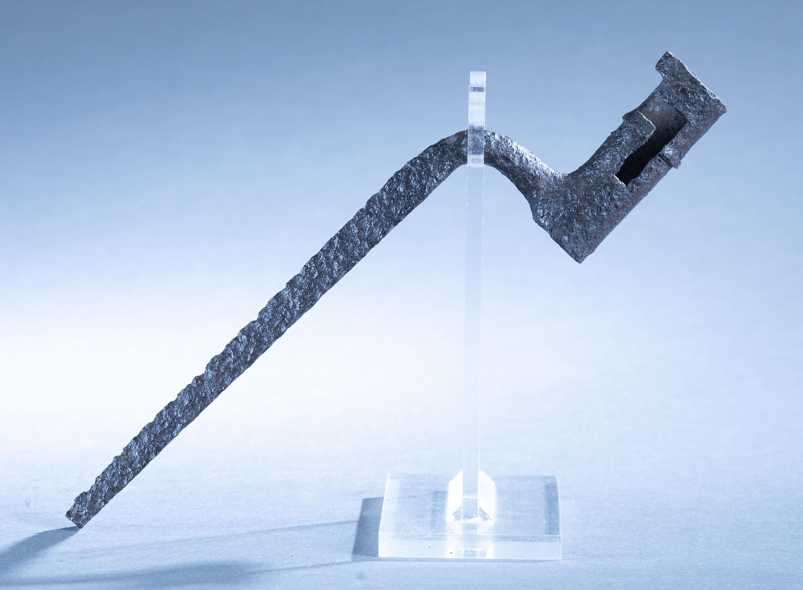 Relic CSA Tredegar bayonet: A relic Confederate Tredegar bayonet. 10 1/2" overall. Provenance: Purchased from antique store in Ellicot City, MD.