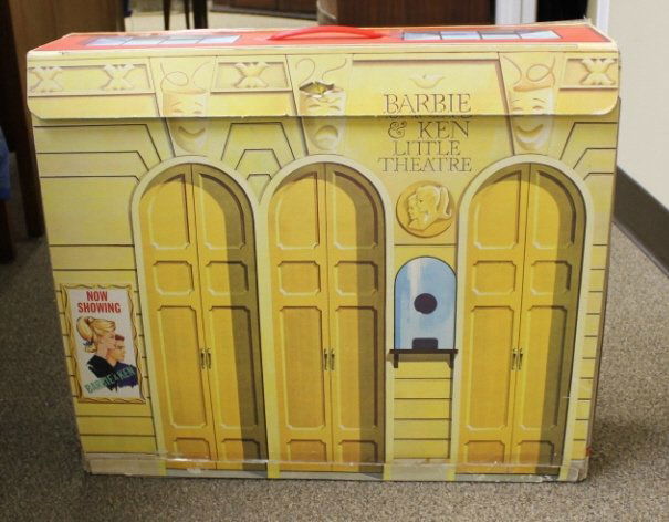 Barbie & Ken Little Theater.: Barbie & Ken Little Theater.Includes script book, backdrops, and cardboard props #4090 1963.