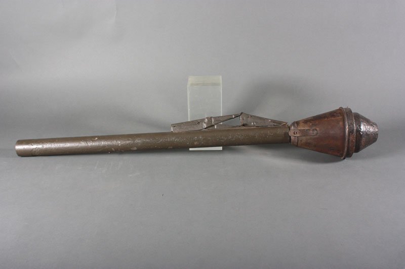 German WWII Panzerfaust 60M rocket & launcher. anti-: anti-armour weapon (Demilitarized).
