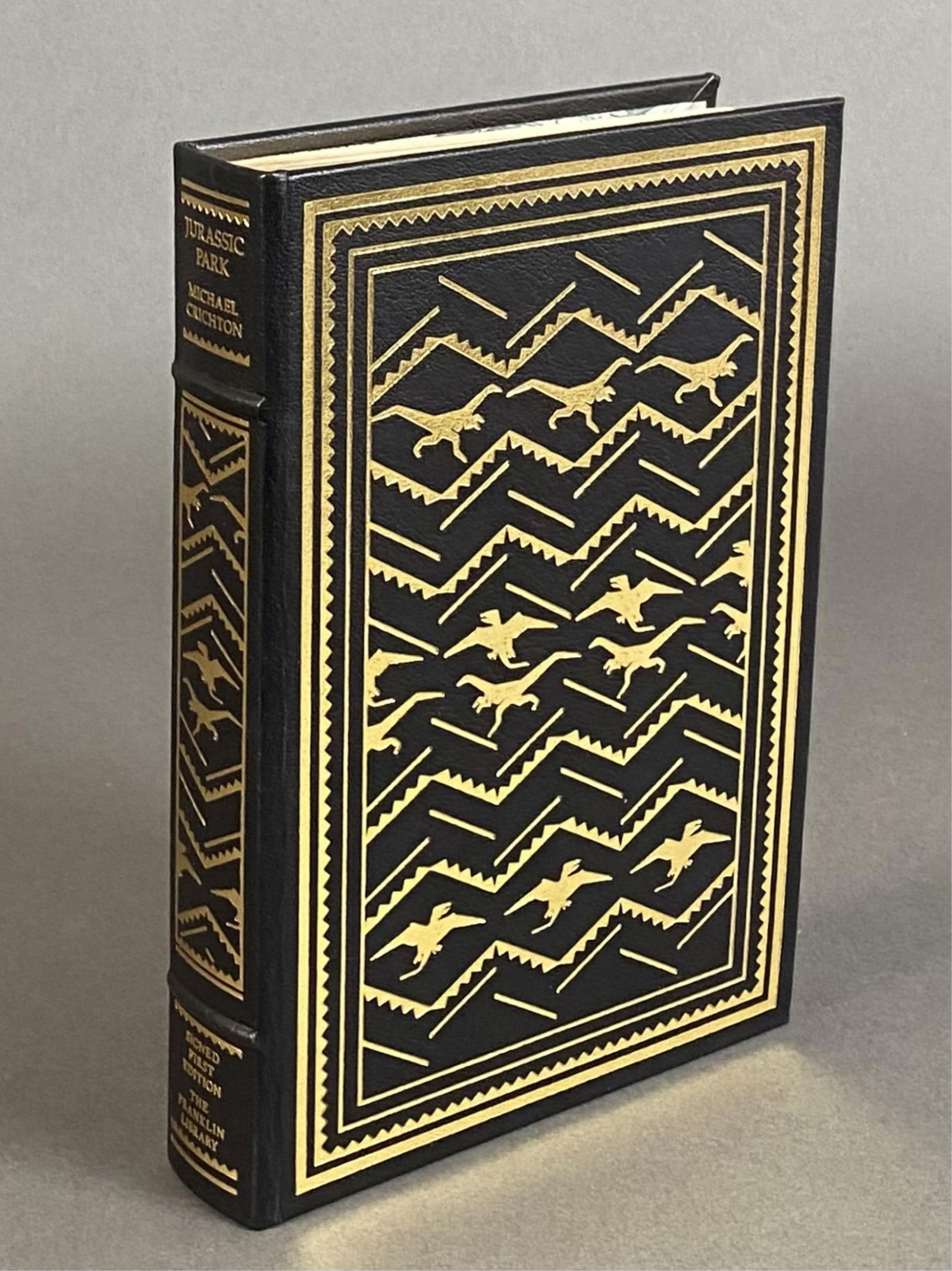 Franklin Library. Signed. Jurassic Park. (1 of 4)