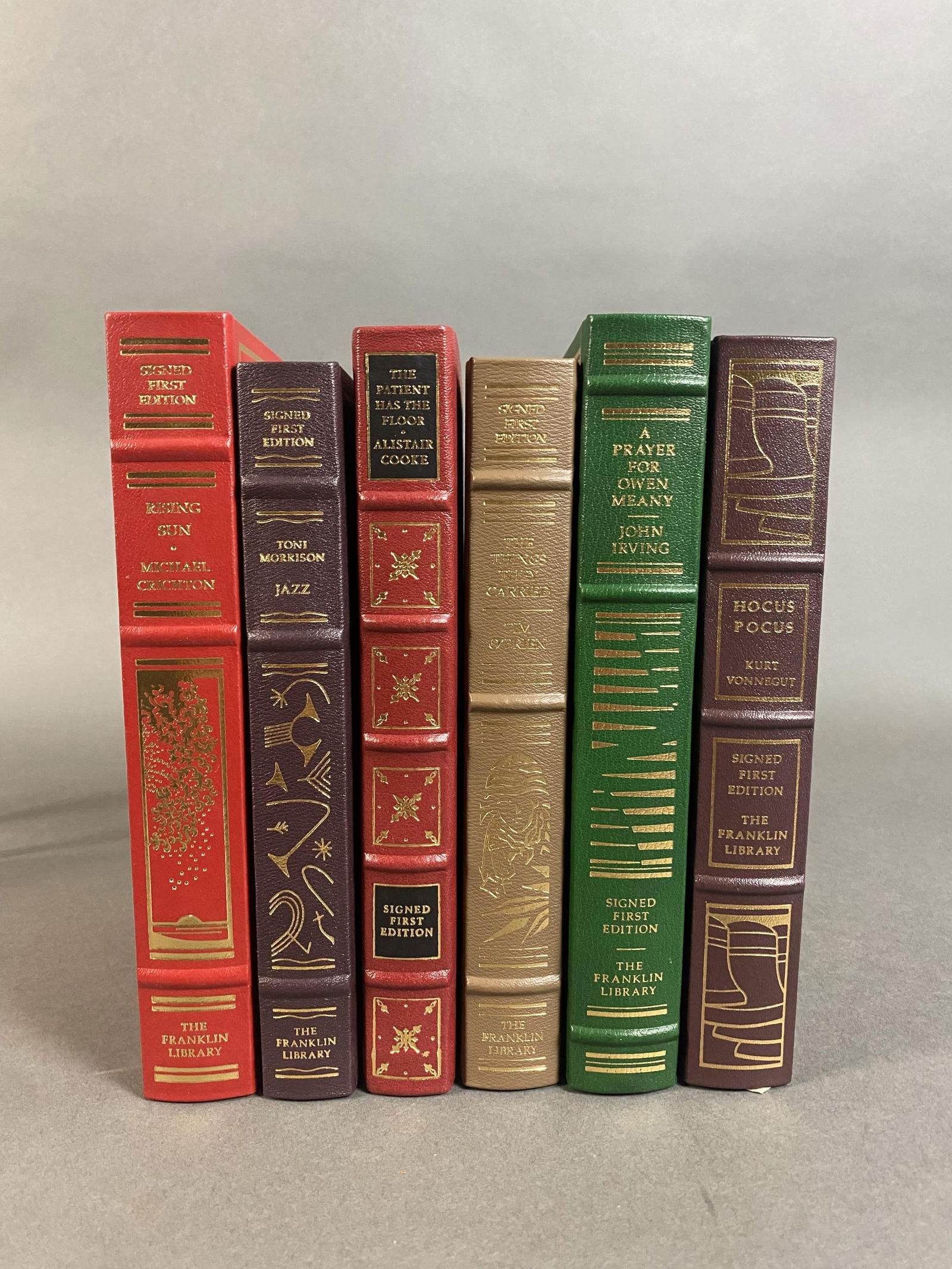 Franklin Library. 6 Vol. Signed. (1 of 7)