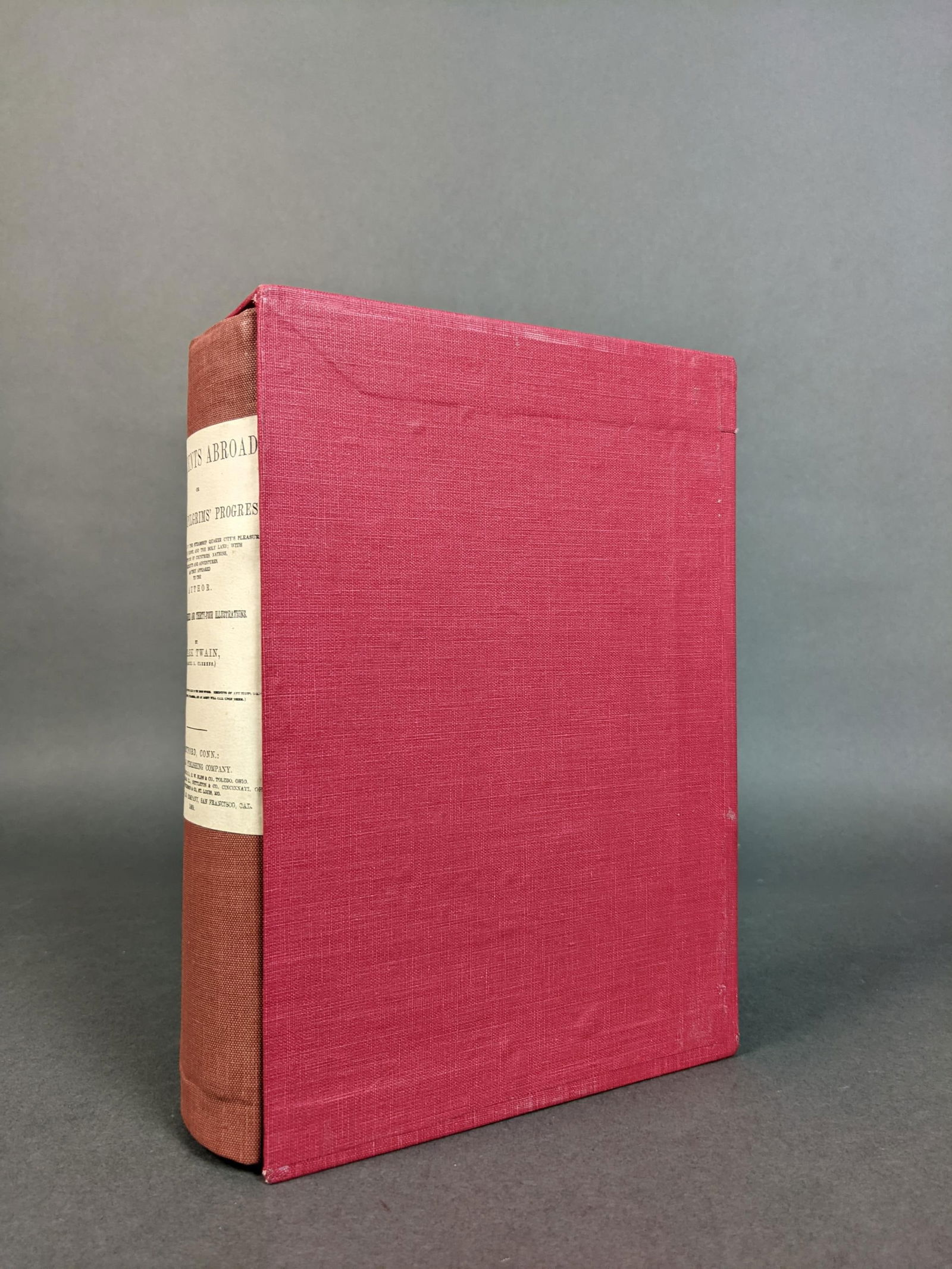 Innocents Abroad, or the New Pilgrims' Progress. (1 of 2)