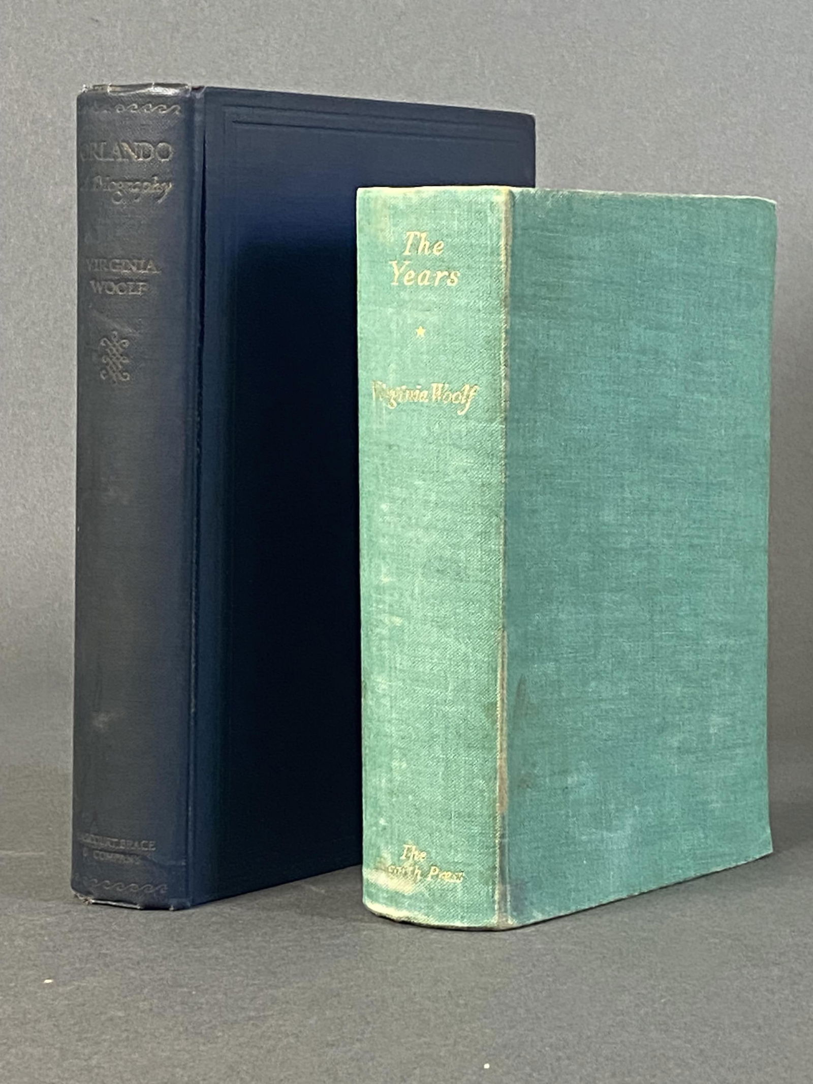 2 Vols. Virginia Woolf First Editions. (1 of 3)