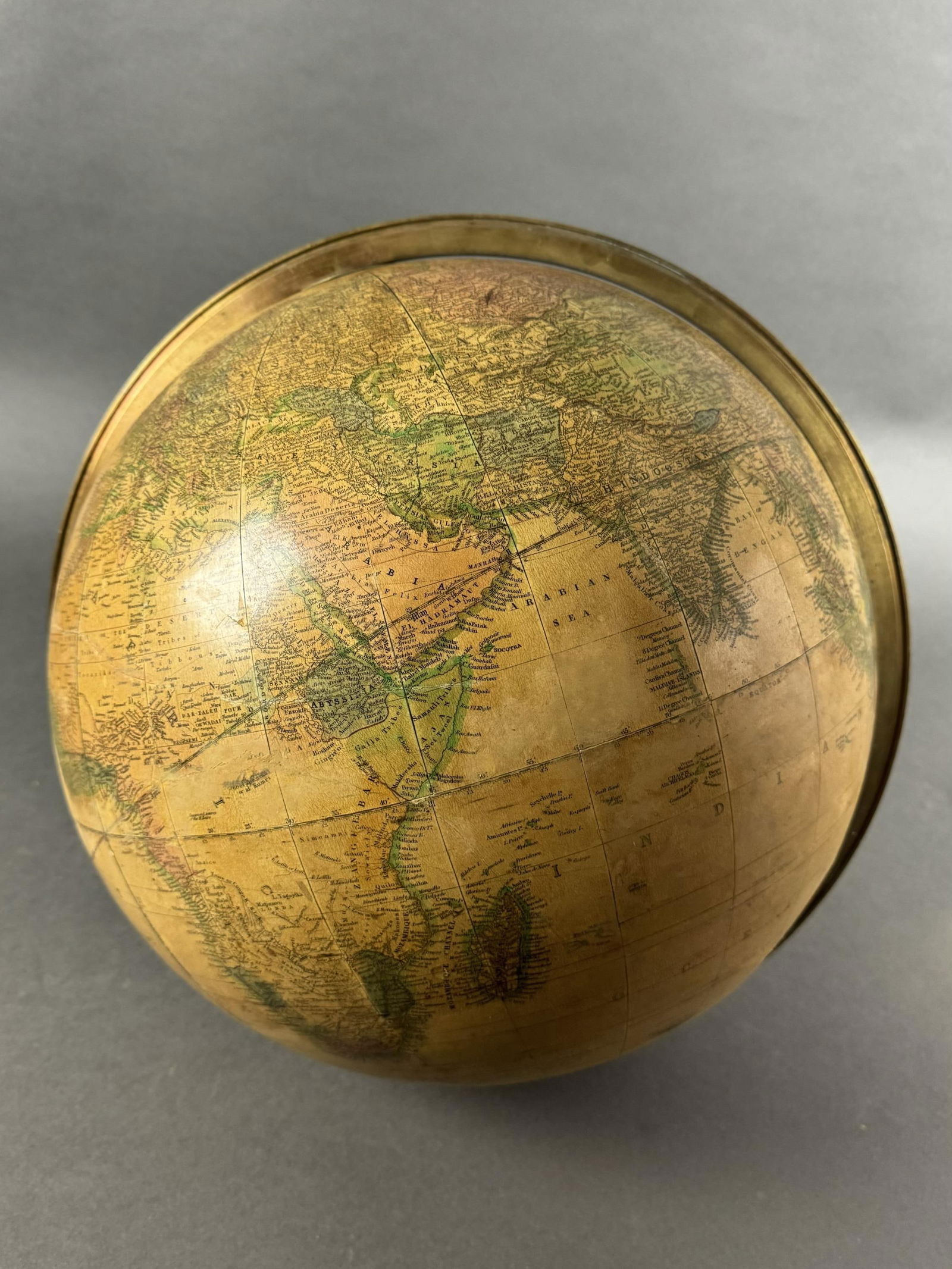 1860s Terrestrial Globe. (1 of 7)