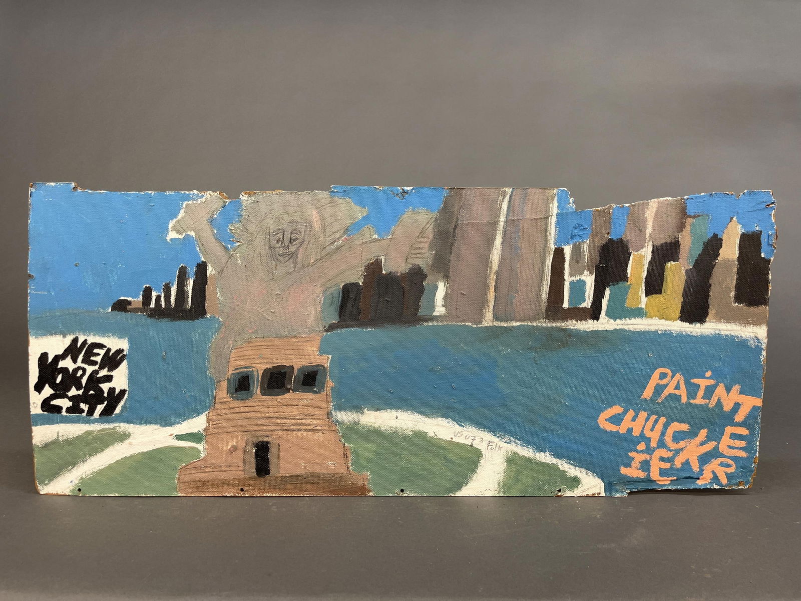 Artist Chuckie, NYC and Barbara Mandrell. (1 of 5)