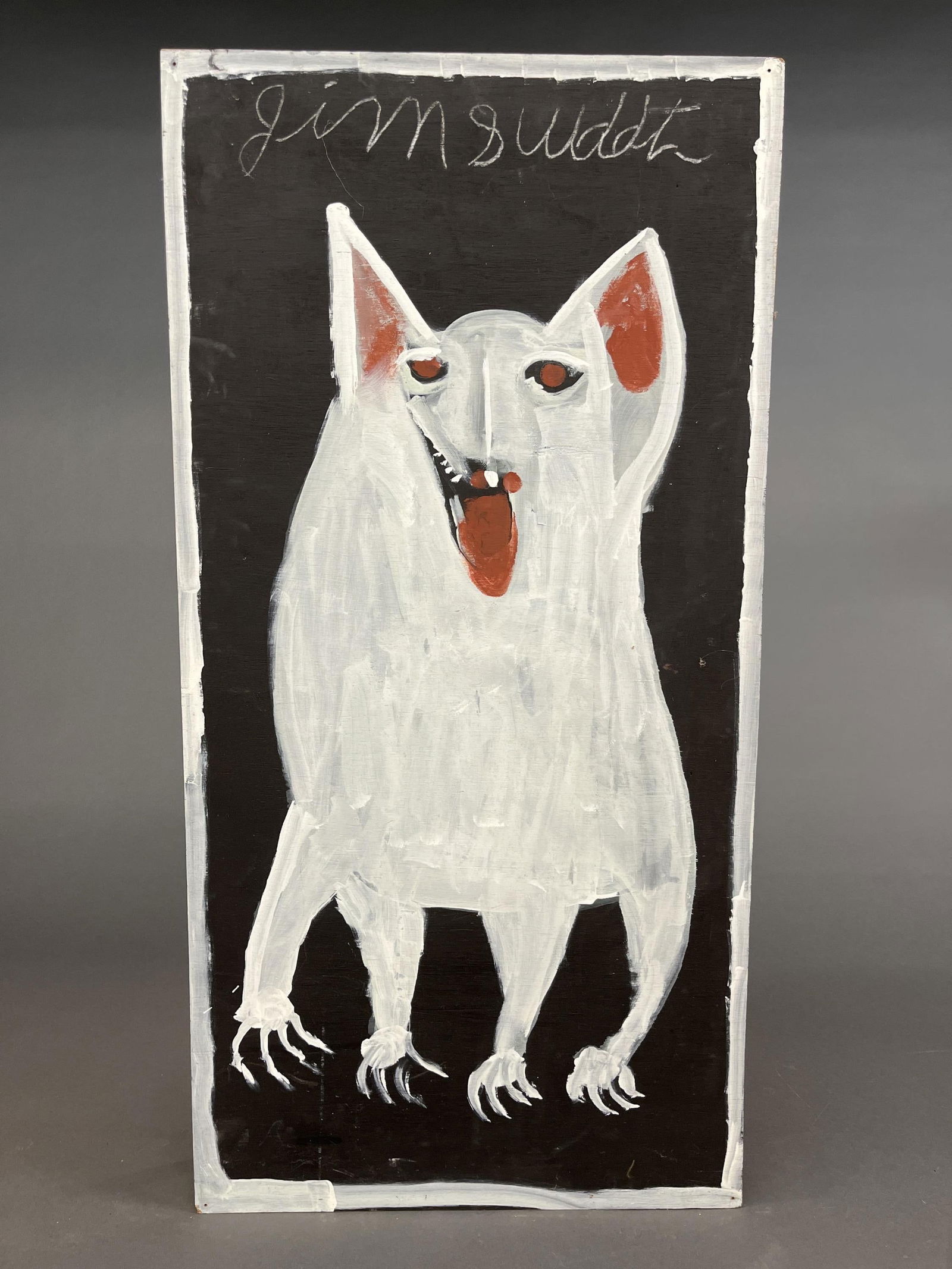 Jimmie Lee Sudduth, White Wolf. (1 of 2)