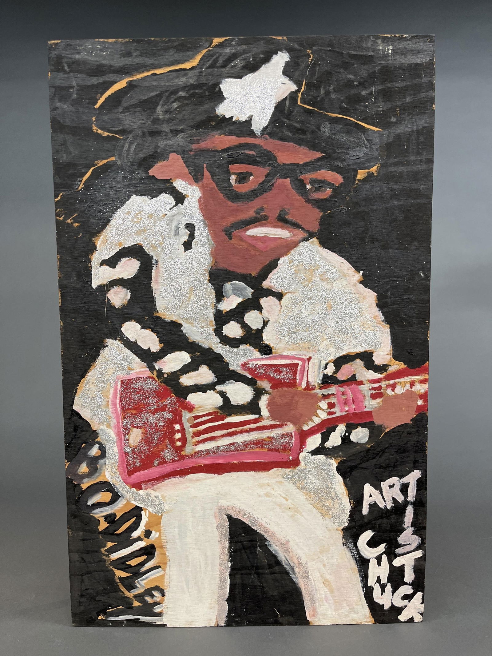 Artist Chuckie, Bo Diddley. (1 of 3)