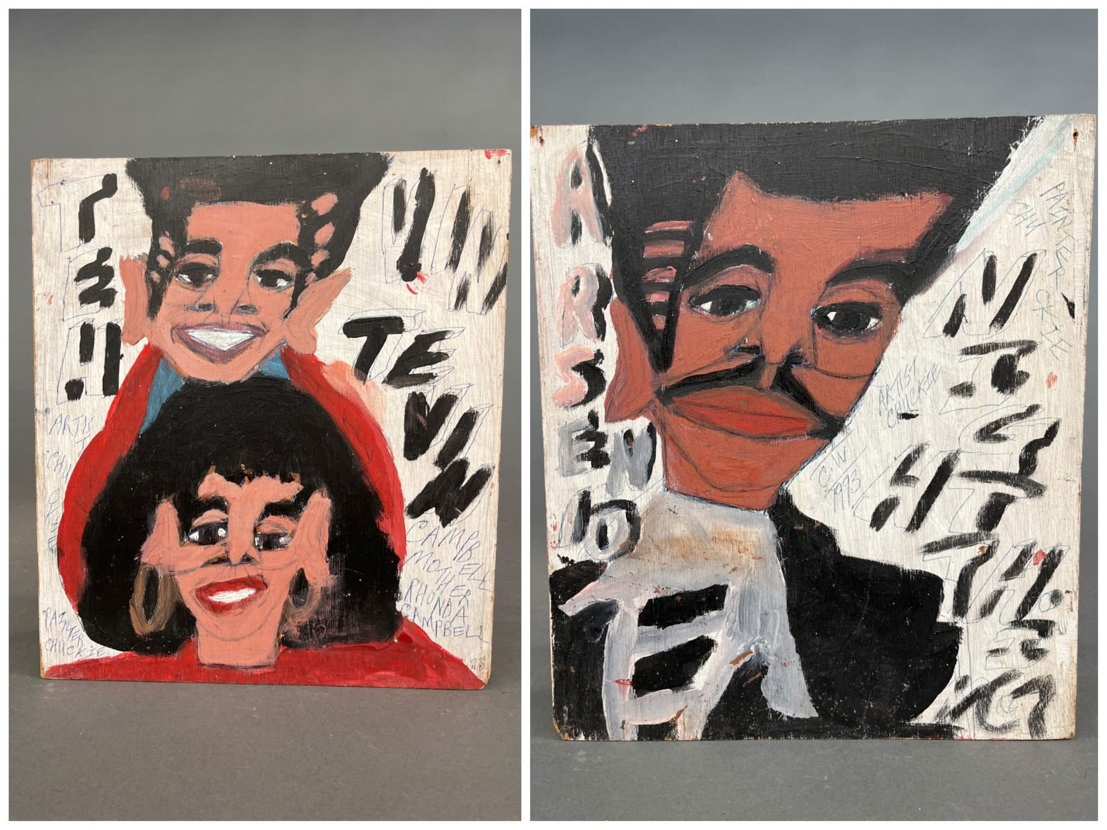 Artist Chuckie, Arsenio & Tevin Campbell. (1 of 6)