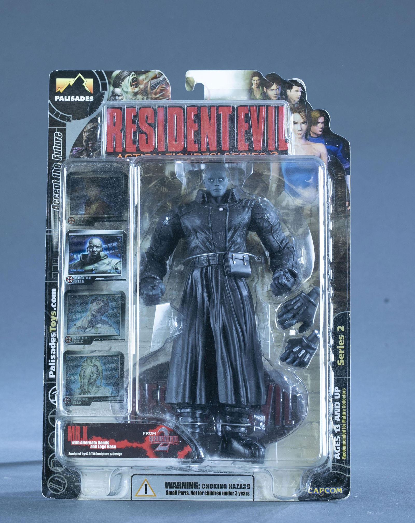 Palisades Resident Evil Mr X action figures MOC (1 of 2)