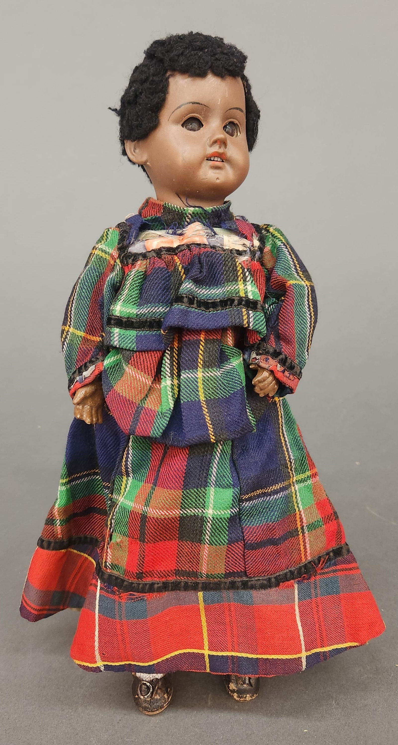 German bisque Black Doll (1 of 7)