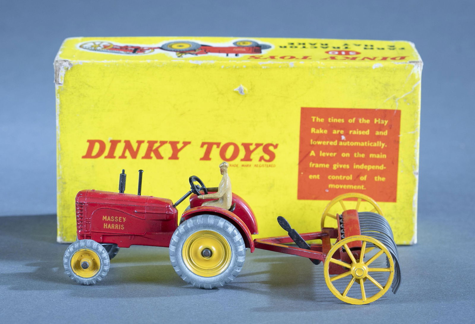 Dinky Toys No. 310 Farm Tractor with box (1 of 3)