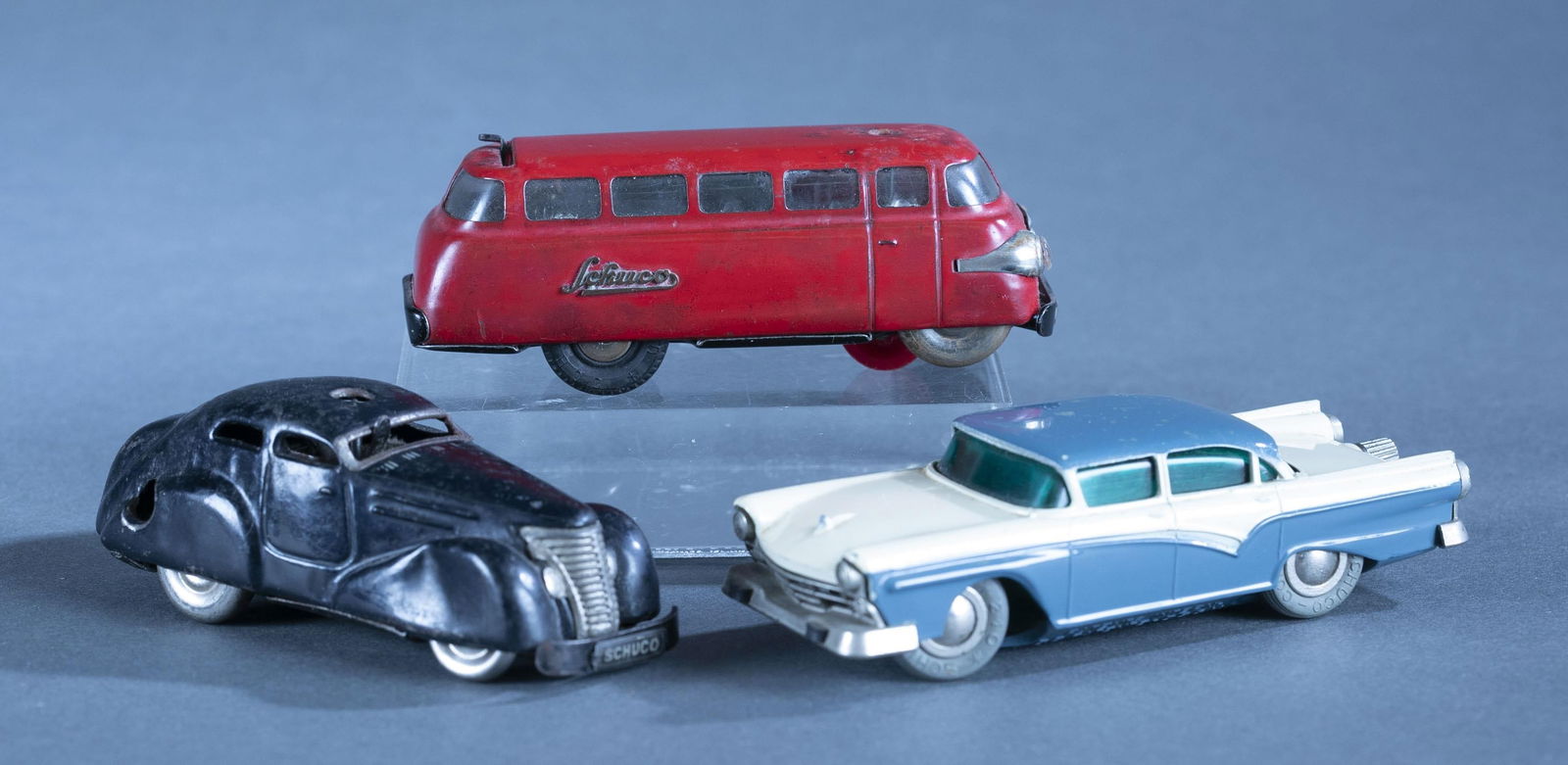 3 German Schuco wind up cars (1 of 6)