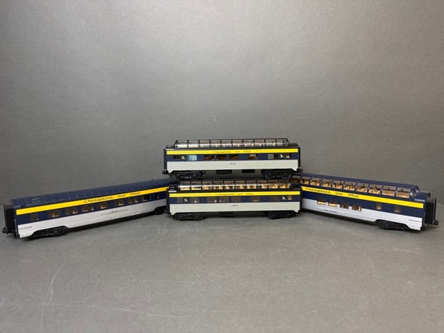 4 Rail King O-Gauge C&O cars (1 of 20)
