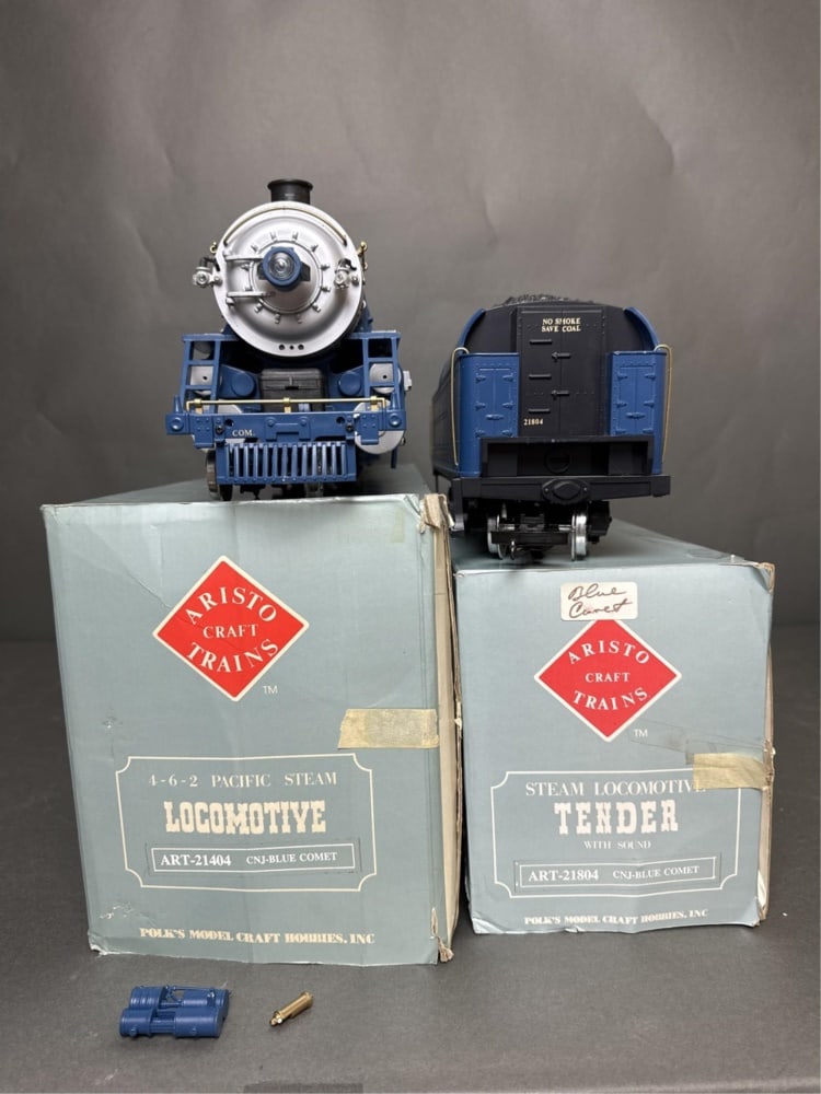 Aristo Craft G Scale Blue Comet engine & tender IB (1 of 17)