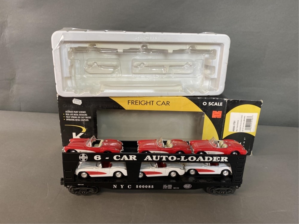 K-Line NYC Auto Loader Freight Car (1 of 10)