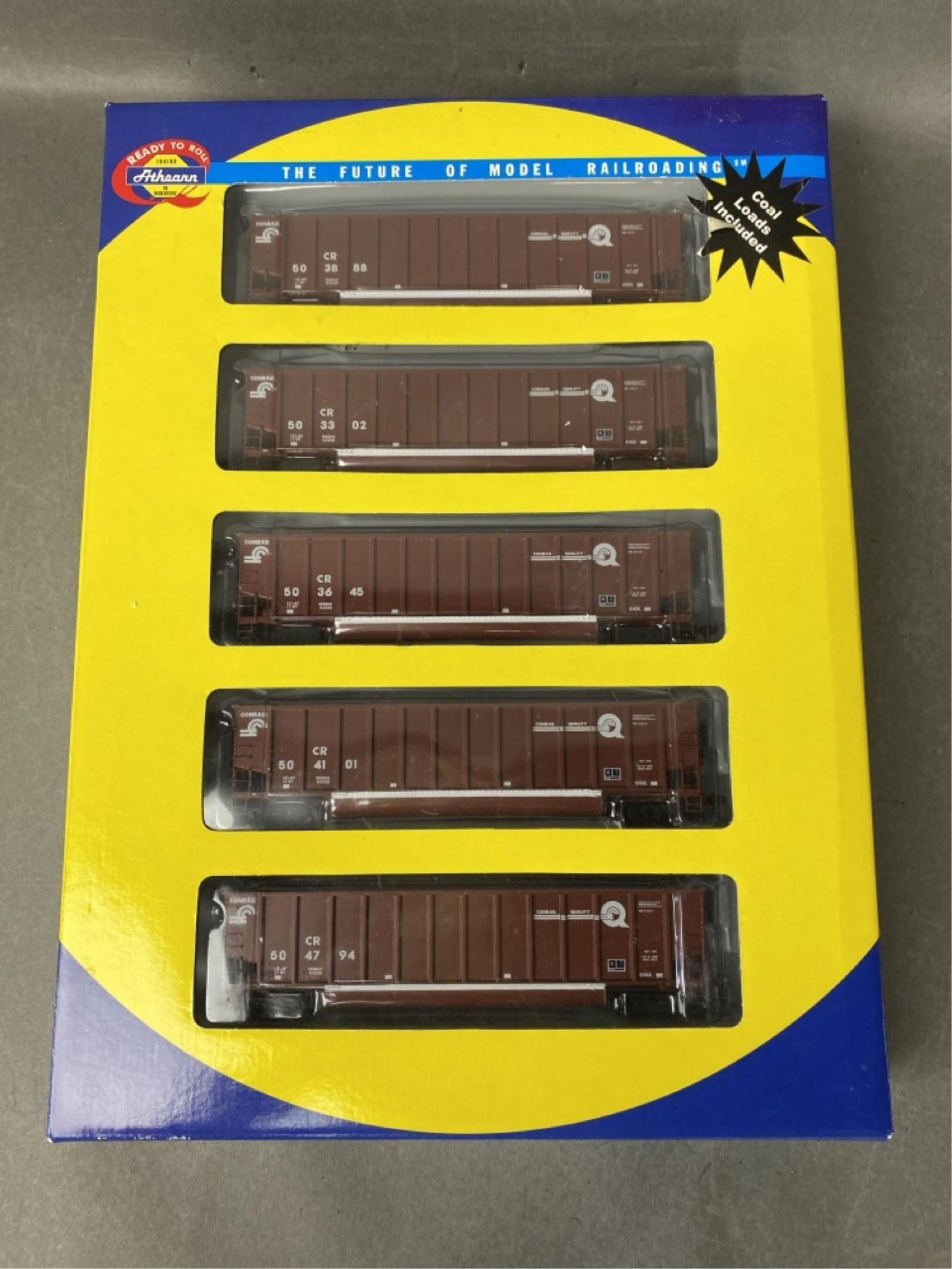 Athearn train HO scale 93067 Conrail bethgon coalp (1 of 6)