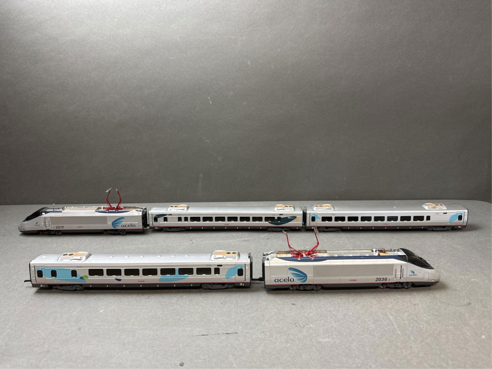 Bachmann Ho Amtrak Acela Express Train Set 01205