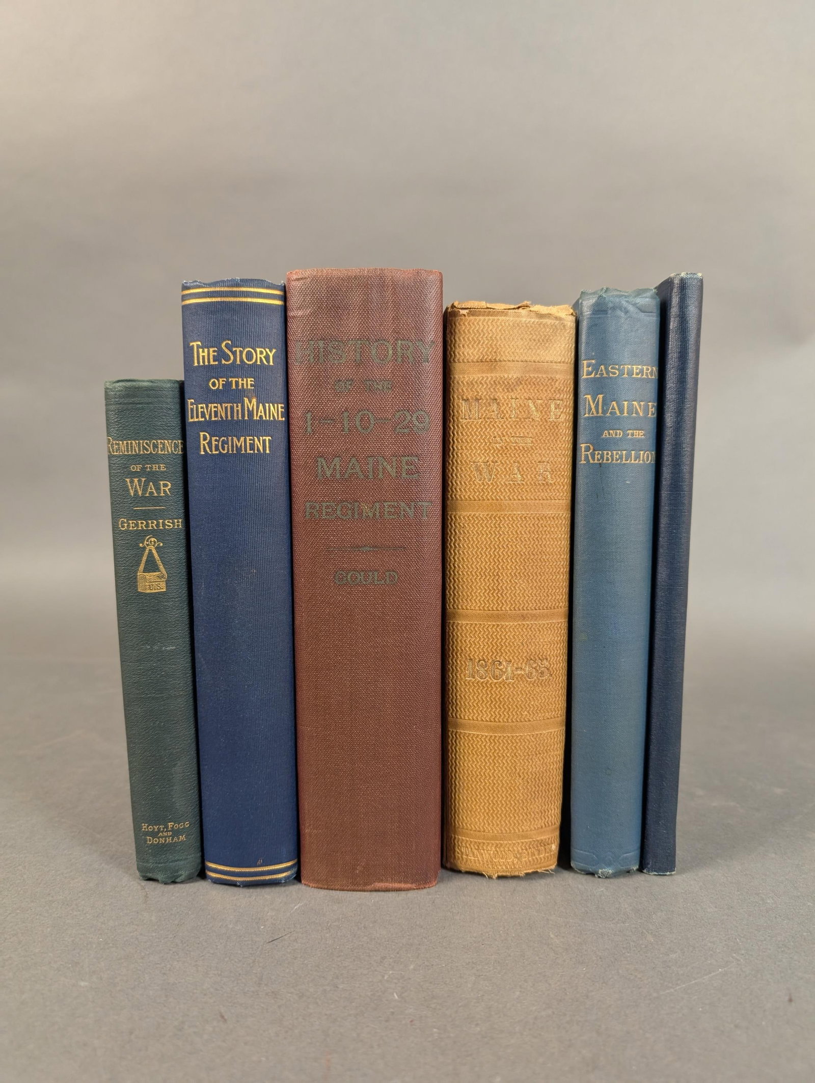 6 vols. On Maine in the Civil War. (1 of 1)