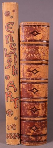 2 Titles, incl THE ROYAL DRESDEN GALLERY.: [Art]. 2 Titles. ++ [Albert Henry Payne]. THE ROYAL DRESDEN GALLERY: Being A Selection of Subjects Engraved after Pictures, by the Great Masters… 2 Vols in 1. NY: D. Appleton and Co., (nd). Thick 4t