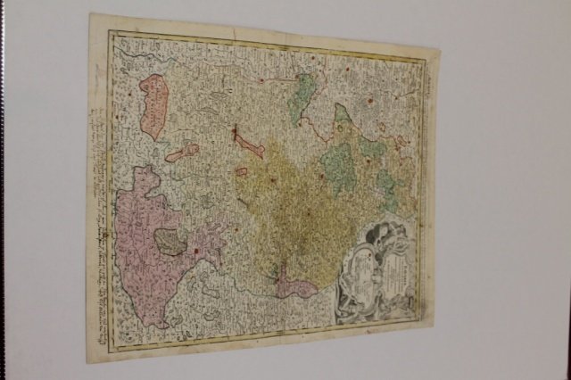 2 Maps: Mosellae Fluminis... + Bavariae...: [Homann/Europe]. 2 Maps. ++ Mosellae Fluminis Tabula Specialis in qua Archiepiscopatus et Electoratus Trevirensis in suas Praefecturas accurate divisus ut et Eyealiae Tractus oftenditur. Nurem: Johann