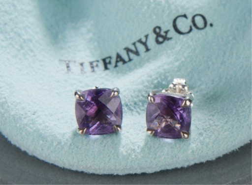 59 Tiffany Co Pair Of Amethyst Earrings