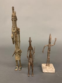 3 Bamana objects, Mali.