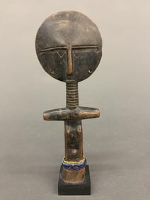 Asante akuaba figure, Ghana.