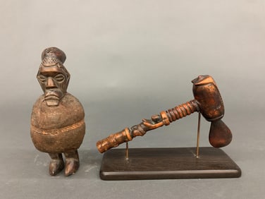 2 African objects.