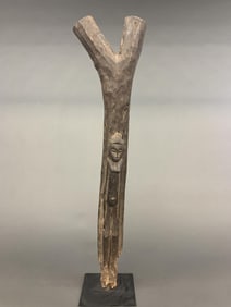 Lobi house post, Burkina Faso.