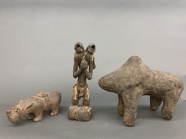 3 West African objects.