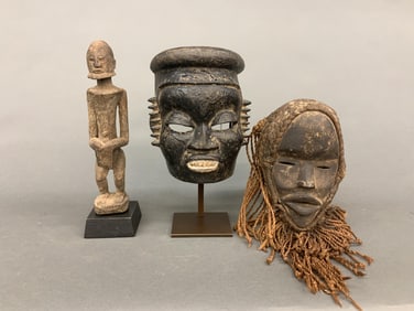 3 West African objects.