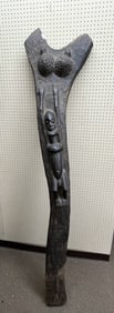 Dogon house post, Mali.